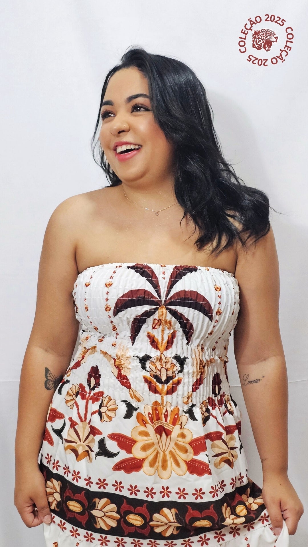 Vestido Longo Farm - Tomara que caia